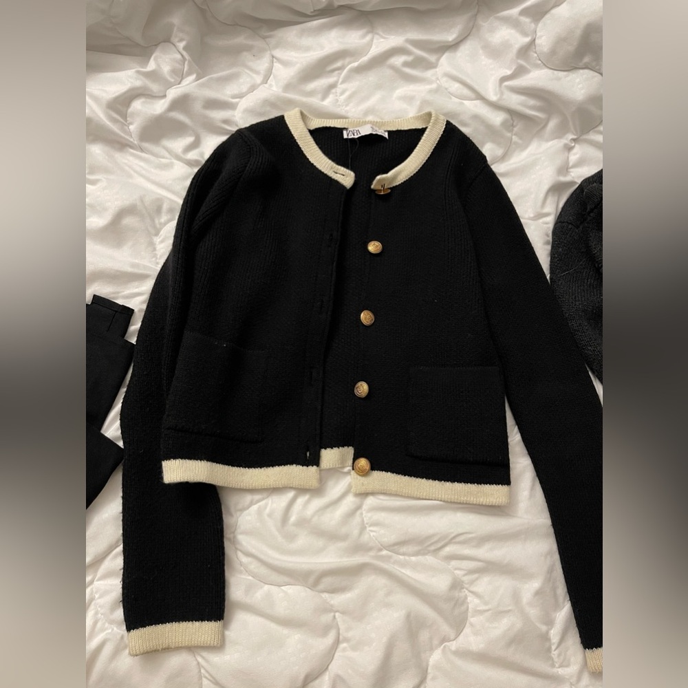 Zara button cardigan